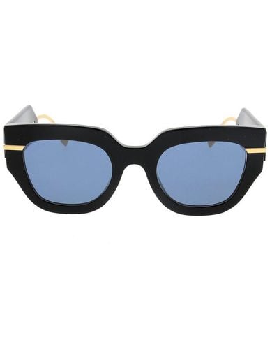 Fendi Square-frame Sunglasses - Blue