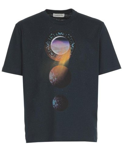 Lanvin Printed T-shirt - Black