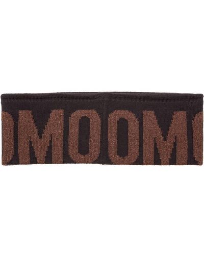 Moschino Logo Intarsia Headband - Brown