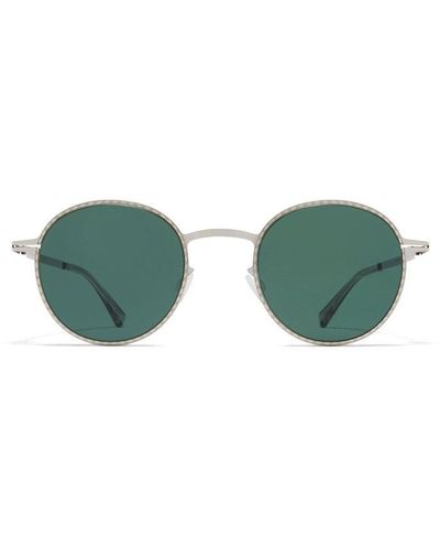 Mykita Nis Round Frame Sunglasses - Metallic