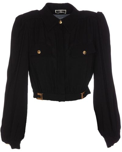 Elisabetta Franchi Shirts - Black