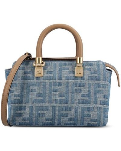 Fendi By The Way Mini Top Handle Bag - Blue