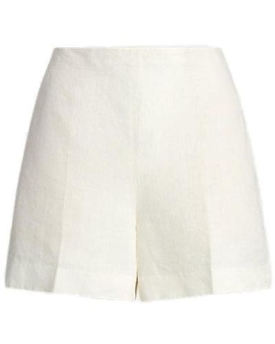Polo Ralph Lauren High Waist Shorts - White