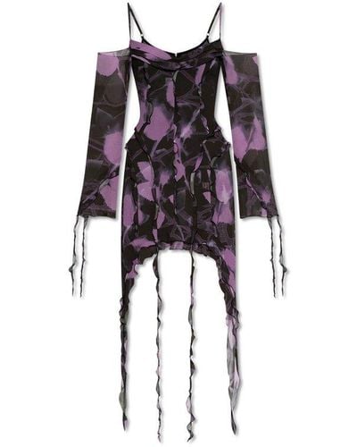 MISBHV ‘Inside A Dark Echo’ Collection Dress - Purple