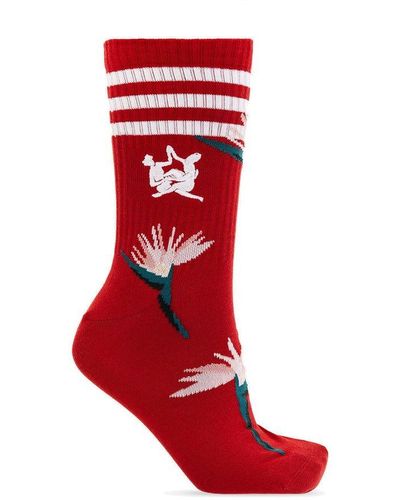adidas Originals X Thebe Magugu Two-pack Socks - Red