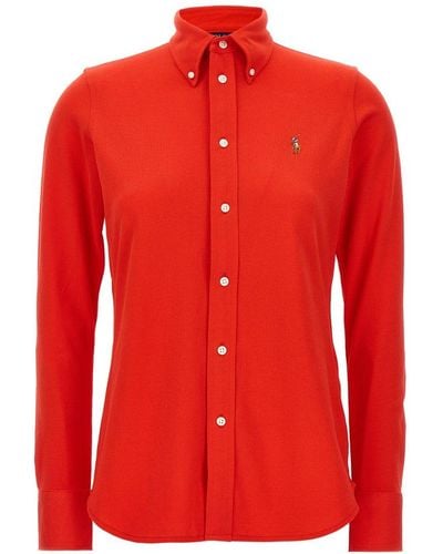 Polo Ralph Lauren Polo Pony-embroidered Buttoned Shirt