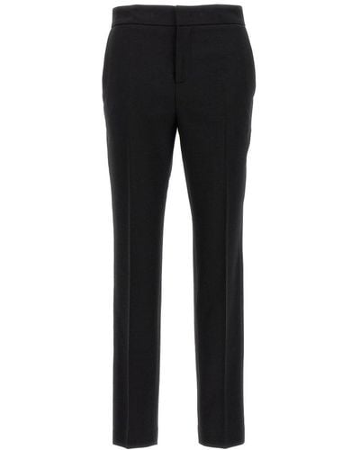 Twin Set Pleat Tailored Pants - Black