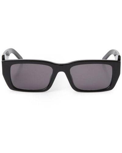 Palm Angels Palm Square Frame Sunglasses - Black