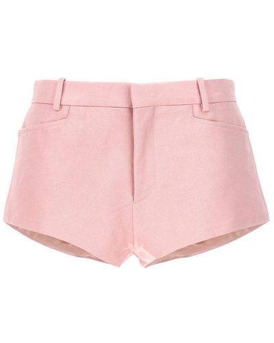 Tom Ford Duchess Mini Shorts - Pink