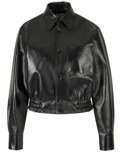 Bottega Veneta Smooth Nappa Jacket - Black