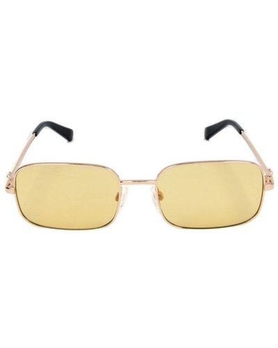Love Moschino Rectangular Frame Sunglasses - Black