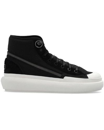 Y-3 Ajatu Court High Sneakers - Black