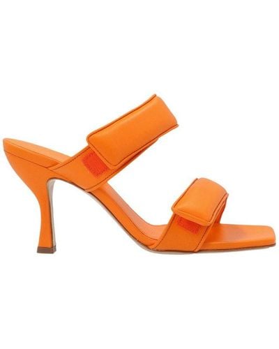 Gia Borghini X Pernille Teisbaek Perni 03 Slip-on Sandals - Orange
