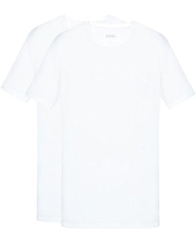 BOSS Pack Of Two Crewneck T-shirt - White