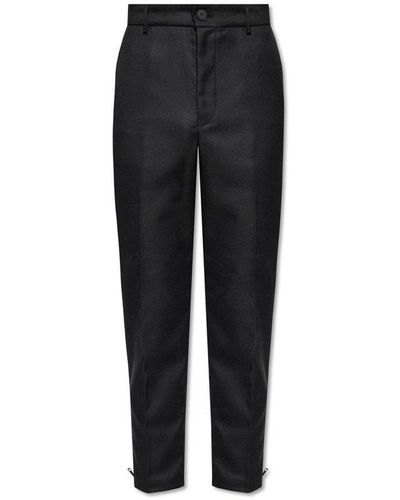 Versace Jeans Couture Pleat-front Trousers - Black