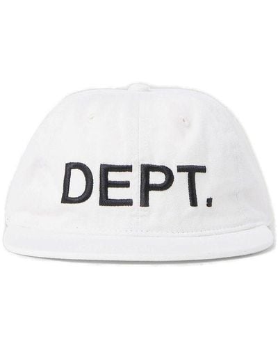 GALLERY DEPT. Logo-embroidered Flat Peak Cap - White
