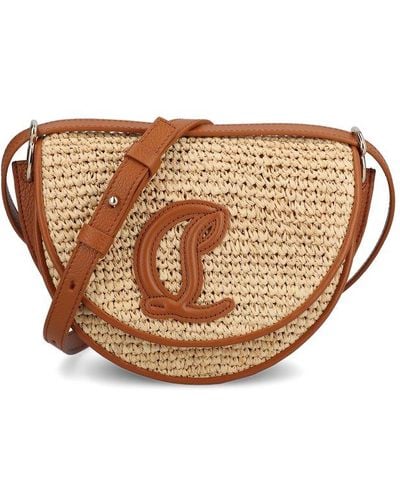 Christian Louboutin By My Side Crossbody Bag - Brown