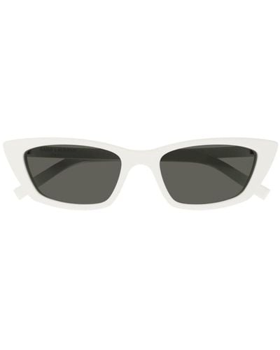 Saint Laurent New Wave Sl277 Cat-eye Sunglasses - White