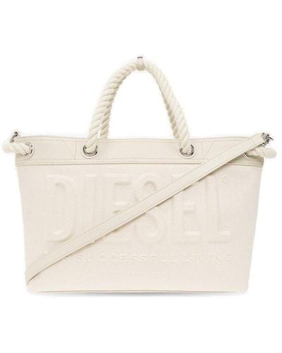 DIESEL 'rope' Shopper Bag - Natural