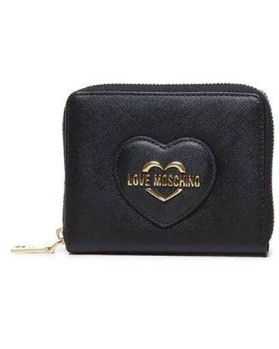 Love Moschino Wallet With Logo - White