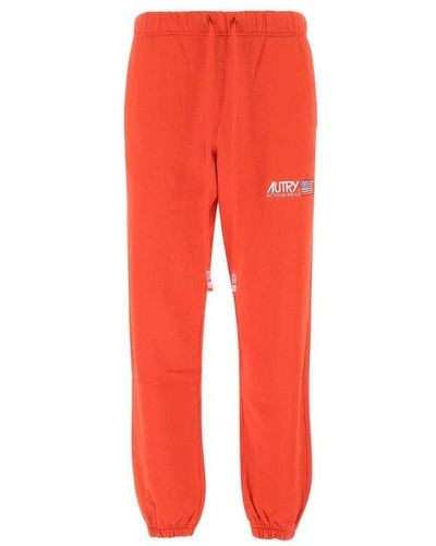 Autry Cotton joggers - Red