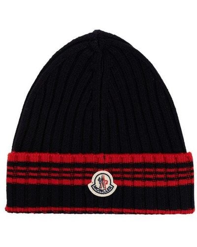 Moncler Wool Beanie, - Red