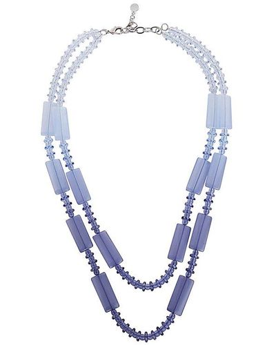 Emporio Armani Geometrical Necklace Jewellery - Blue