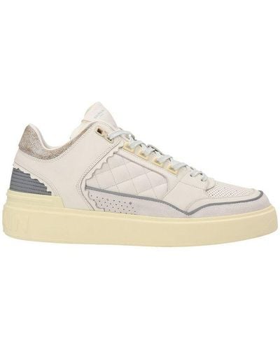 Balmain B-court Lace-up Sneakers - White