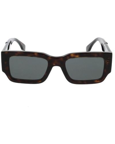 Fendi Rectangle Frame Sunglasses - Black
