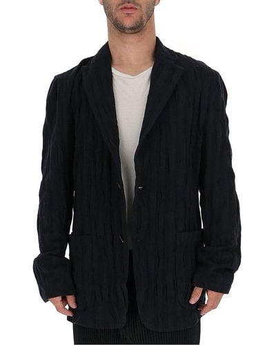 Issey Miyake Knitted Blazer - Black