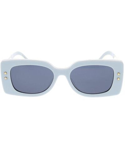 Dior Square Frame Sunglasses - Blue