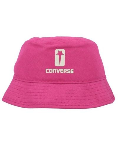 Rick Owens Bucket Hat - Pink