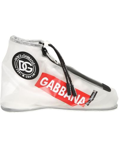 Dolce & Gabbana Logo Galoshes Trainers - Multicolour