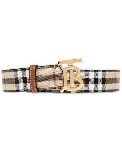 Burberry Vintage Check Belt - Multicolor