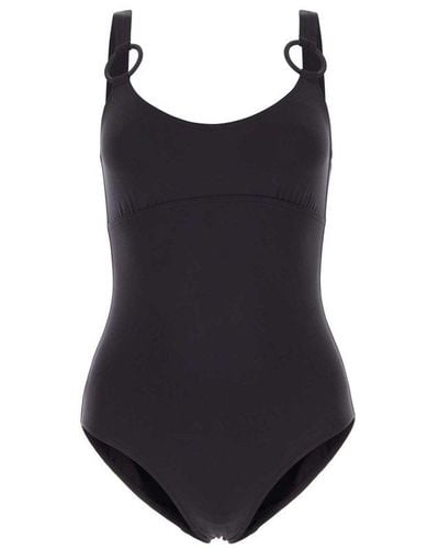 Eres Marcia Ring-detailed Sleeveless Swimsuit - Black