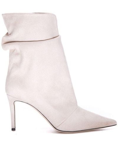 Giuseppe Zanotti Yunah Pointed-toe Ankle Boots - Natural