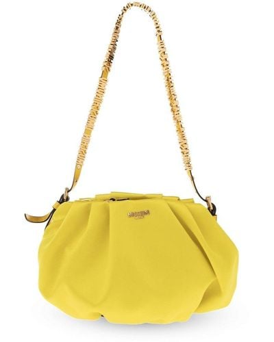 Moschino Shoulder Bag - Yellow