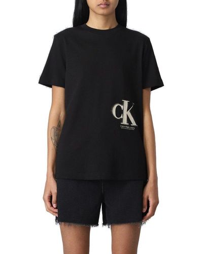 Calvin T-shirts for Women | Sale up to 70% off Lyst