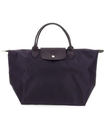 Longchamp Le Pliage Medium Tote Bag - Blue