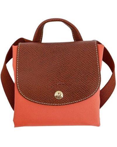 Longchamp Backpack Le Pliage - Red