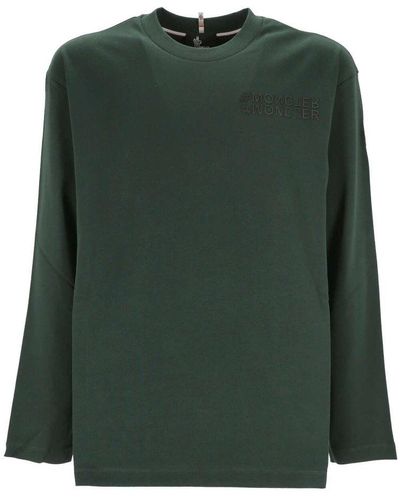 3 MONCLER GRENOBLE Shirts - Green