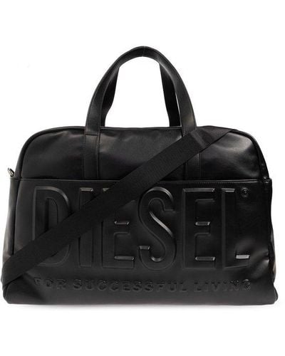 DIESEL Dsl 3d Duffle Travel Bag - Black