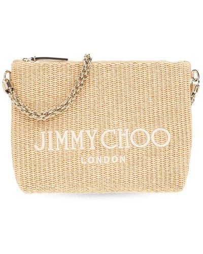 Jimmy Choo ‘Callie’ Shoulder Bag - Natural
