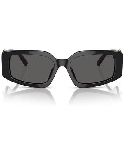 Tiffany & Co. Rectangle Framed Sunglasses - Gray