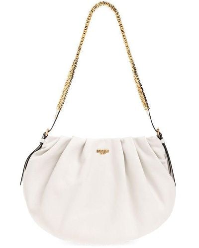 Moschino Shoulder Bag With Logo, - White