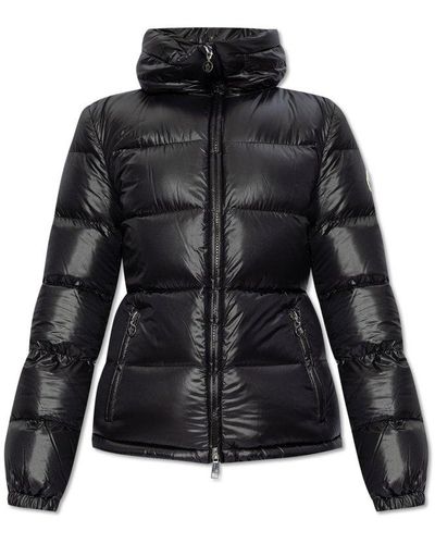 Moncler Douro Zip-up Puffer Jacket - Black