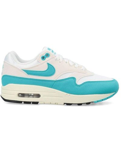 Nike Air Max 1 Lace-up Trainers - Blue
