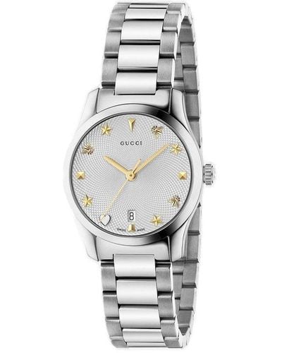 Gucci 'g-timeless' Watch, - White