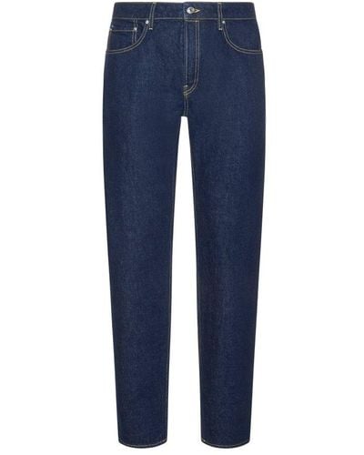 KENZO Low-rise Slim-fit Jeans - Blue