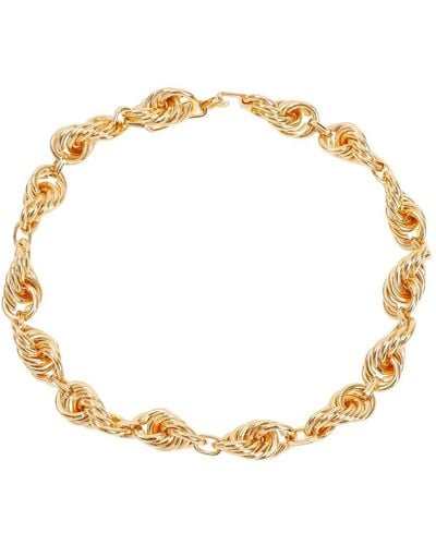 Jil Sander Eco Brass Necklace Jewellery - Metallic